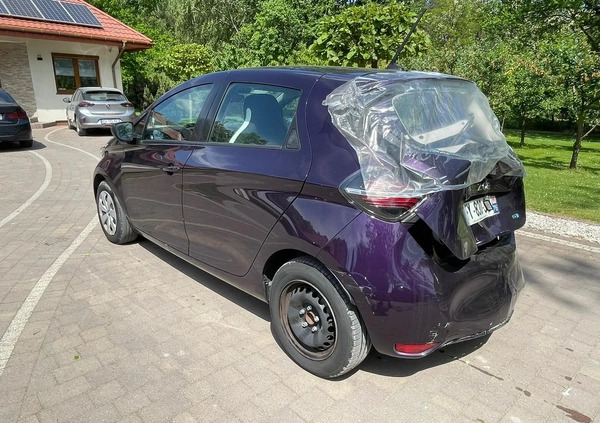 Renault Zoe cena 45700 przebieg: 43000, rok produkcji 2021 z Zielonka małe 22